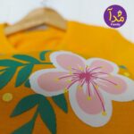 تیشرت گلدار زنانه