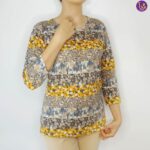 بلوز سه ربع لوندر زنانه