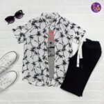 تیشرت و تاپ و شلوارک نخل پسرانه