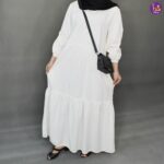 پیراهن ساحلی سفید