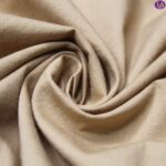 شومیز کتان کش کرم خارجی