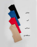 تاپ زنانه کرکره ای 307 مشکی