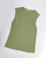 تاپ زنانه کرکره ای 307 سبز سدری