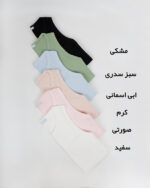 تاپ زنانه کرکره ای 307 صورتی