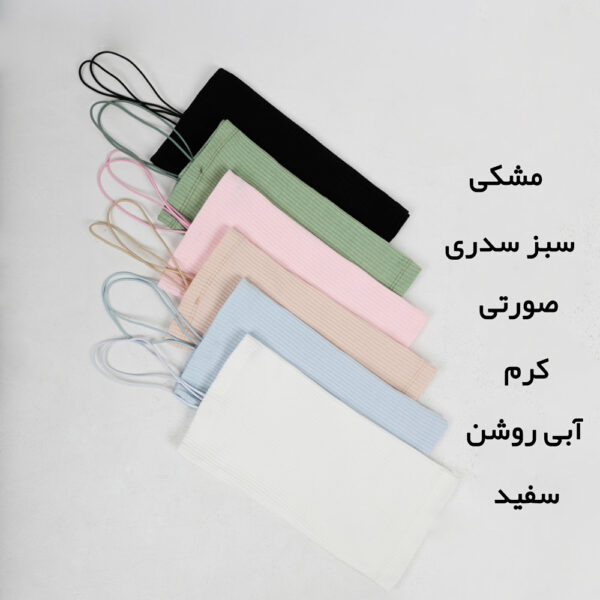 کراپ زنانه ماکارونی 388 مشکی