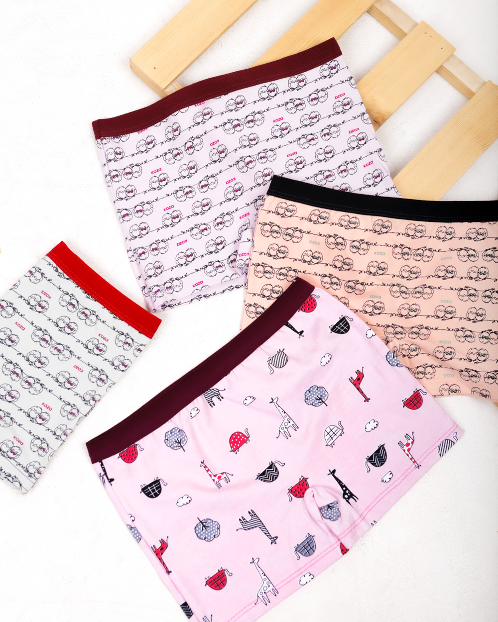 20241003133852__MG_7447 شورت بچگانه پادار کش کبریتی کوزا