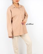 شومیز زنانه کراش نسکافه ای