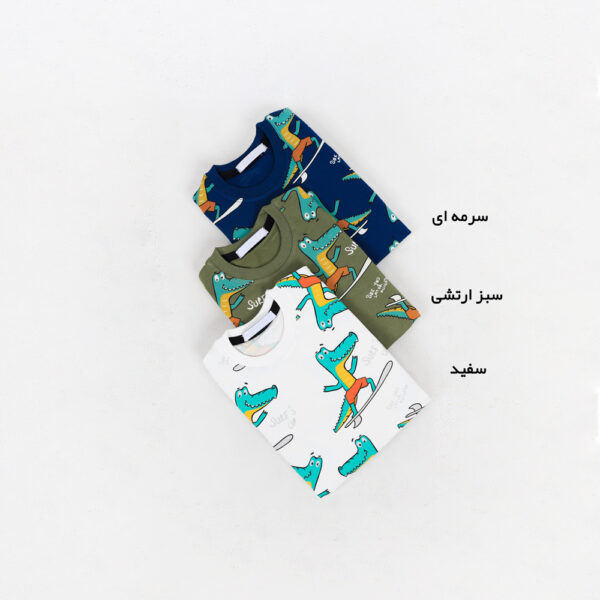 بلوز بچگانه مچدار تمساح سایز 35