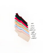 تاپ زنانه کبریتی یقه خشتی قد 50 کد چری